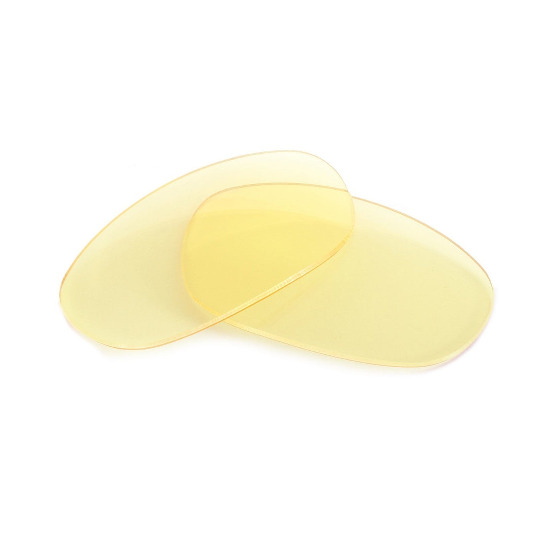 Standard Night Vision / Gaming Yellow Non-Polarized Replacement Lenses Compatible with Oakley OO Wire Vintage Sunglasses from Fuse Lenses