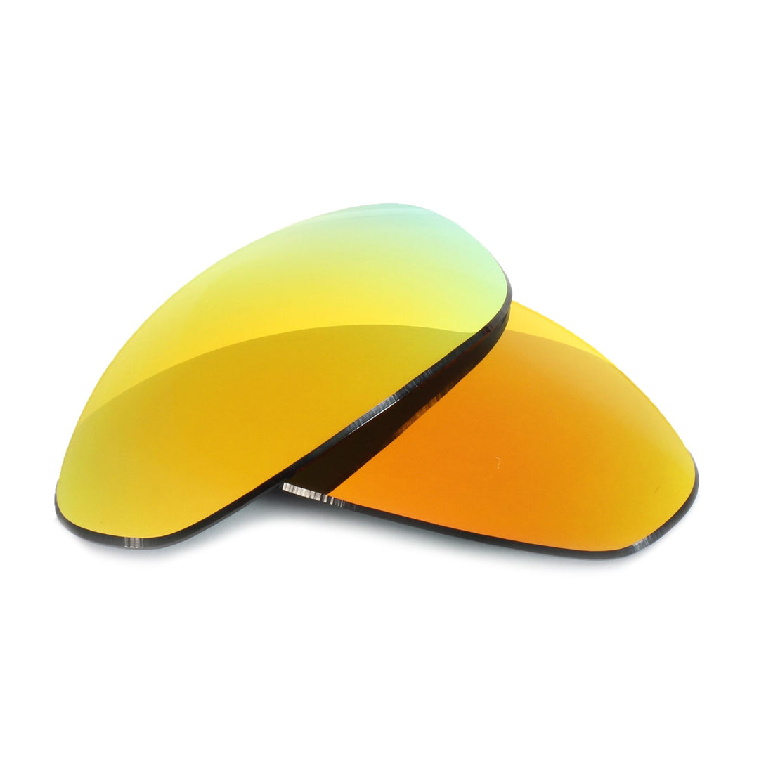 Standard Cascade Mirror Non-Polarized Replacement Lenses Compatible with Oakley Straight Jacket 1.0 Sunglasses from Fuse Lenses
