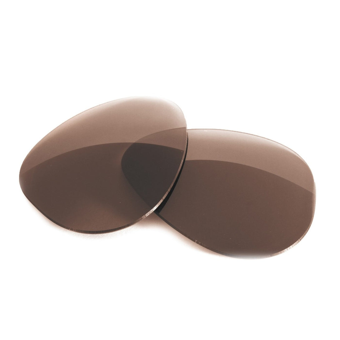 Standard Brown Non-Polarized Replacement Lenses Compatible with Versace Mod 2185 Sunglasses from Fuse Lenses