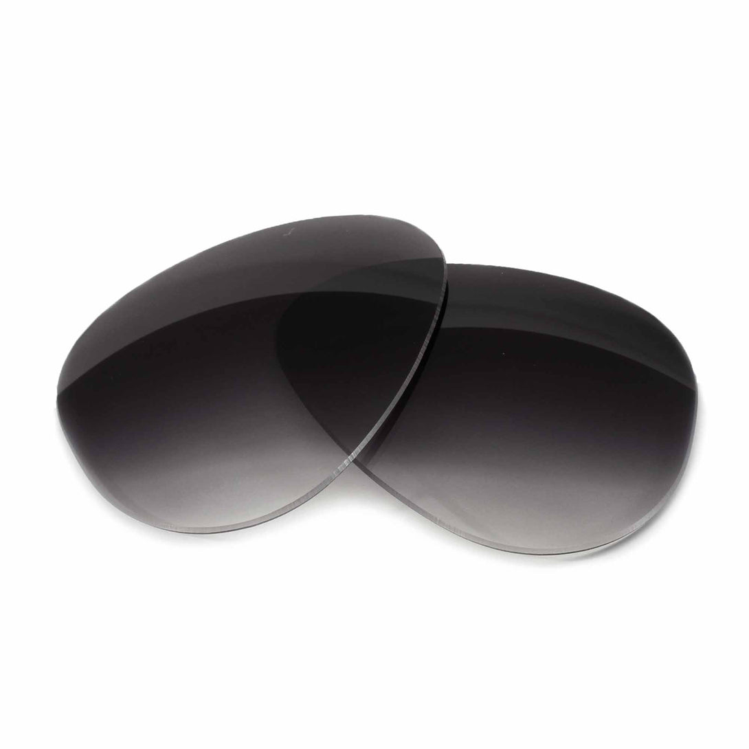 Standard Grey Non-Polarized Replacement Lenses Compatible with Prada  SPR 75G (64mm) Sunglasses from Fuse Lenses