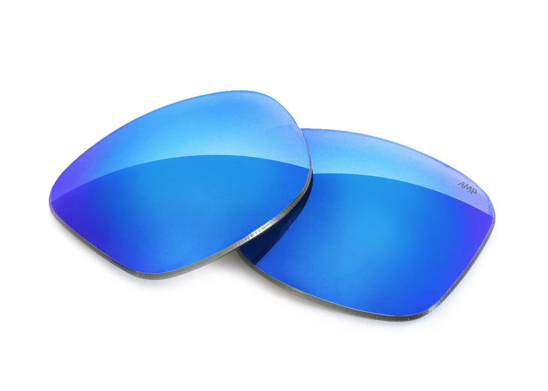 AMP Glacier Mirror Polarized Replacement Lenses Compatible with Oakley Overtime (Asian Fit) Sunglasses from Fuse Lenses