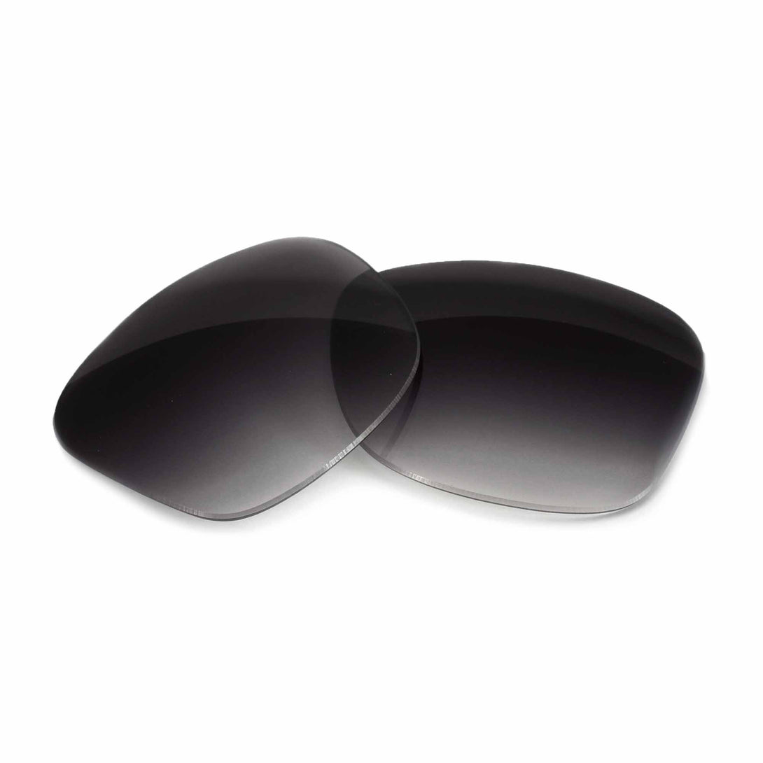 Standard Grey Gradient Non-Polarized Replacement Lenses Compatible with Oakley Crossrange R (AF) Sunglasses from Fuse Lenses
