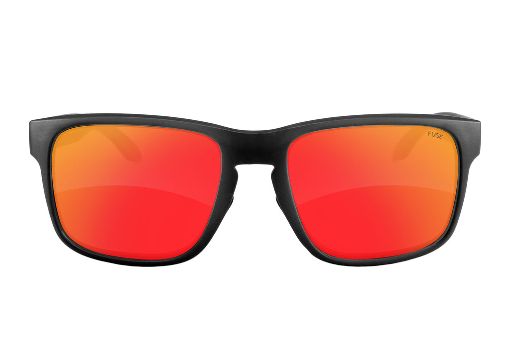 Fuse Egmont Sunglasses | Matte Black β Fuse Lenses