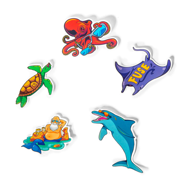 Fuse Deep Sea Sticker Pack