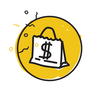 Shopping bag icon